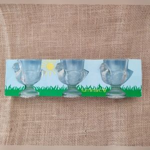 Egg Cups set of 3 by Luminarc NIB